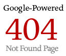 404 Not Found page using Google Ajax Search API