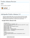 ScreenShot of WordPress Plugin AskApache Firefox Adsense