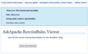 AskApache RewriteRules Viewer Plugin Panel
