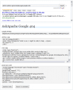 Google Ajax API WordPress Plugin Configuration Panel