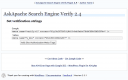 ScreenShot of Google and Yahoo Site Verification Plugin