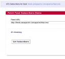 Curl PHP Demo Fetches Feed Subscribers from Google