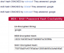 Locate weak web application passwords to improve security