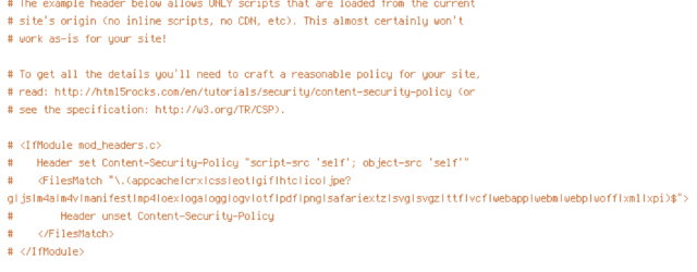 DEFLATE, force-no-vary, HTTPS, INCLUDES, ORIGIN, REQUEST_FILENAME, REQUEST_URI, SCRIPT_FILENAME, SERVER_PORT, static