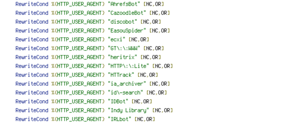 DEFLATE, GET, HTTP_COOKIE, HTTP_REFERER, HTTP_USER_AGENT, POST, QUERY_STRING, REQUEST_METHOD, REQUEST_URI, SCRIPT_FILENAME