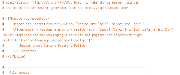 DEFLATE, HTTP_HOST, HTTPS, INCLUDES, ORIGIN, REQUEST_FILENAME, REQUEST_URI, SCRIPT_FILENAME, SERVER_ADDR, SERVER_PORT, TIME