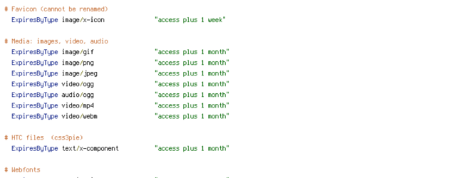 DEFLATE, force-no-vary, HTTP_HOST, HTTPS, INCLUDES, REQUEST_FILENAME, REQUEST_URI, SCRIPT_FILENAME, SERVER_PORT, static, TIME