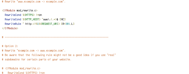 DEFLATE, force-no-vary, HTTP_HOST, HTTPS, INCLUDES, QUERY_STRING, REQUEST_FILENAME, REQUEST_URI, SCRIPT_FILENAME, SERVER_PORT, static, TIME