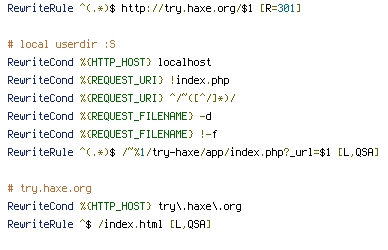 HTTP_HOST, REQUEST_FILENAME, REQUEST_URI