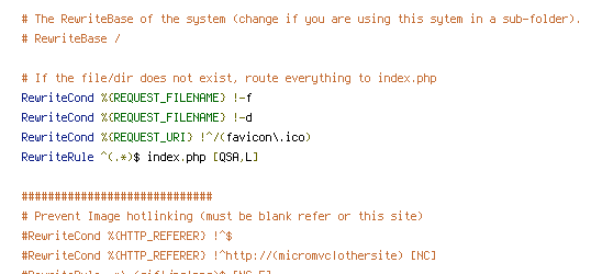 HTTP_REFERER, REQUEST_FILENAME, REQUEST_URI, static