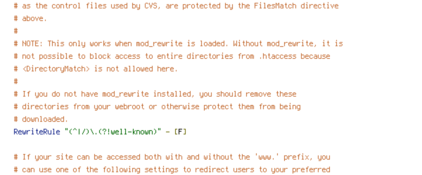 ENV, HTTP_HOST, HTTPS, no-gzip, POST, protossl, REQUEST_FILENAME, REQUEST_URI