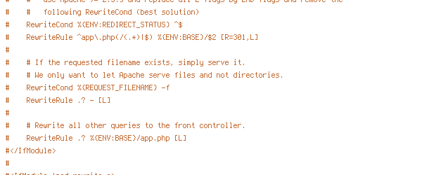 ENV, REDIRECT_STATUS, REQUEST_FILENAME, REQUEST_URI