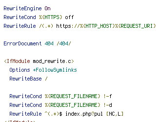 HTTP_HOST, HTTPS, REQUEST_FILENAME, REQUEST_URI