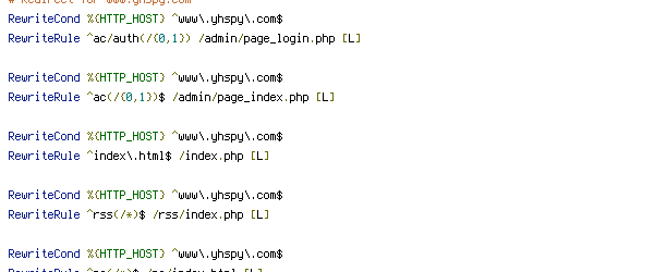 DEFLATE, HTTP_HOST, SERVER_NAME, SERVER_PORT