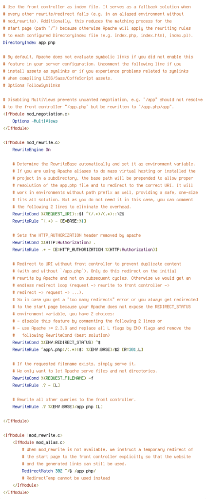 ENV, REDIRECT_STATUS, REQUEST_FILENAME, REQUEST_URI