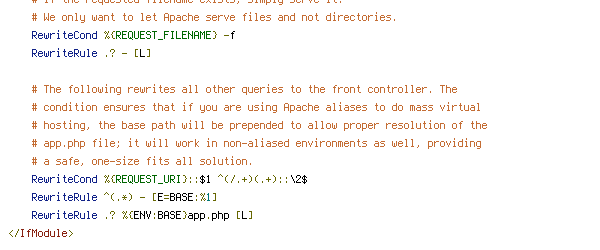 CONTEXT_PREFIX, DEFLATE, ENV, REDIRECT_STATUS, REQUEST_FILENAME, REQUEST_URI