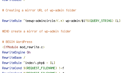 QUERY_STRING, REQUEST_FILENAME