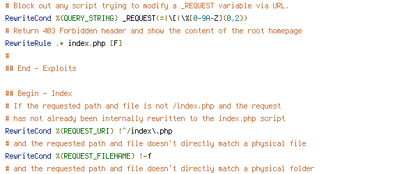 QUERY_STRING, REQUEST_FILENAME, REQUEST_URI