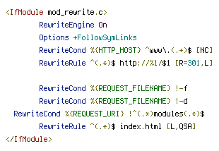 HTTP_HOST, REQUEST_FILENAME, REQUEST_URI