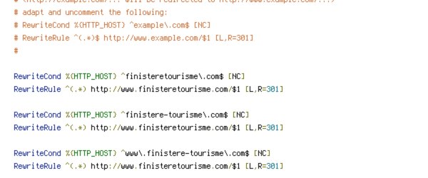 HTTP_HOST, REQUEST_FILENAME, REQUEST_URI