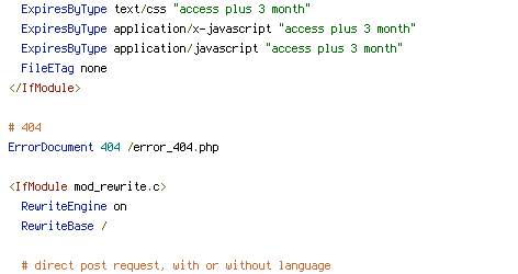 DEFLATE, no-gzip, REQUEST_URI