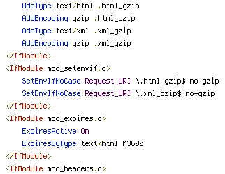 no-gzip, REQUEST_URI