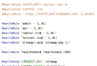 HTTP_HOST, HTTPS, QUERY_STRING, REQUEST_URI