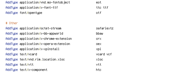 ENV, HTTP_HOST, HTTPS, QUERY_STRING, REQUEST_FILENAME, REQUEST_URI, SCRIPT_FILENAME