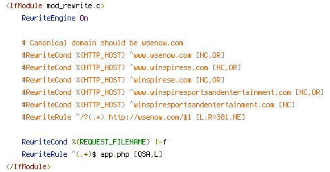 HTTP_HOST, REQUEST_FILENAME