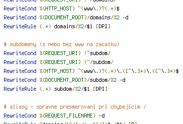 DOCUMENT_ROOT, HTTP_HOST, REQUEST_FILENAME, REQUEST_URI