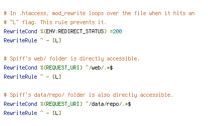 ENV, REDIRECT_STATUS, REQUEST_URI