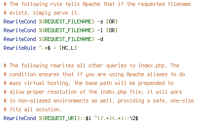 ENV, REQUEST_FILENAME, REQUEST_URI