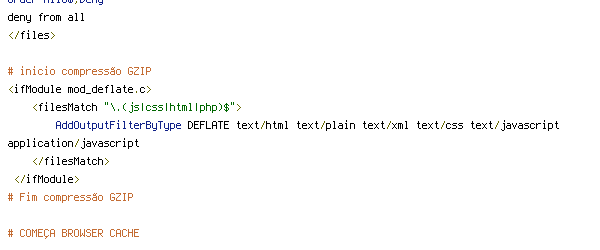 CACHE, DEFLATE, REQUEST_FILENAME