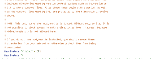 ENV, HTTP_HOST, HTTPS, no-gzip, ORIGIN, protossl, REQUEST_FILENAME, REQUEST_URI