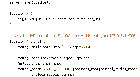 REQUEST_URI, SCRIPT_FILENAME