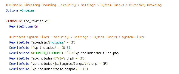 HTTP_COOKIE, HTTP_REFERER, HTTP_USER_AGENT, POST, QUERY_STRING, REQUEST_FILENAME, REQUEST_METHOD, REQUEST_URI, SCRIPT_FILENAME