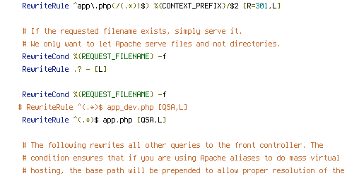 CONTEXT_PREFIX, ENV, REDIRECT_STATUS, REQUEST_FILENAME, REQUEST_URI