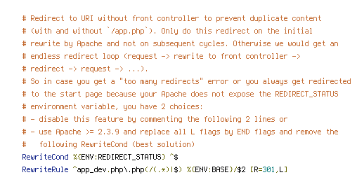 ENV, REDIRECT_STATUS, REQUEST_FILENAME, REQUEST_URI