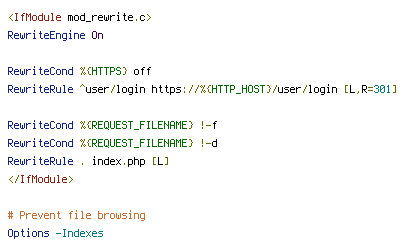 HTTP_HOST, HTTPS, REQUEST_FILENAME