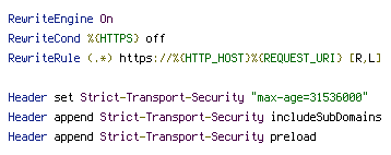 HTTP_HOST, HTTPS, REQUEST_URI