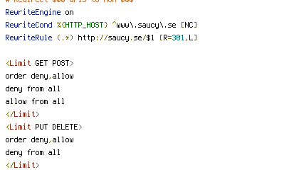 GET, HTTP_HOST, POST, PUT