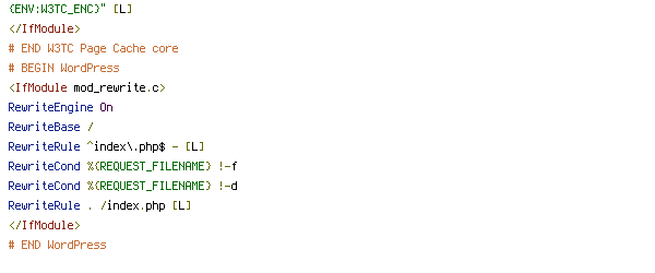 DEFLATE, DOCUMENT_ROOT, ENV, HTTP_COOKIE, HTTP_HOST, POST, QUERY_STRING, REQUEST_FILENAME, REQUEST_METHOD, REQUEST_URI, W3TC_ENC