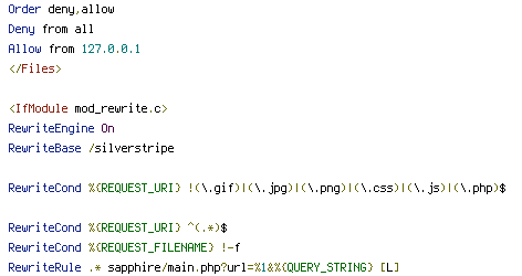 QUERY_STRING, REQUEST_FILENAME, REQUEST_URI