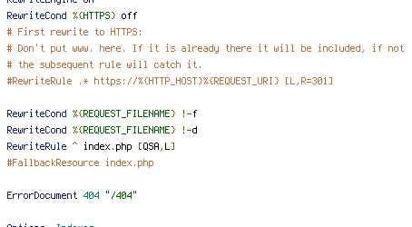 HTTP_HOST, HTTPS, REQUEST_FILENAME, REQUEST_URI