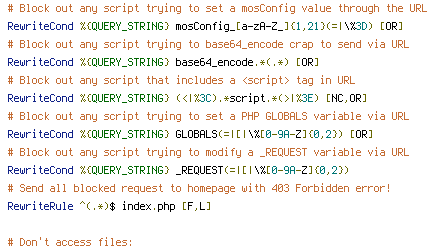 HTTP_HOST, QUERY_STRING, REQUEST_FILENAME, REQUEST_URI
