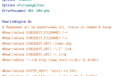 HTTP_HOST, REQUEST_FILENAME, REQUEST_URI