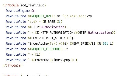 ENV, REDIRECT_STATUS, REQUEST_FILENAME, REQUEST_URI