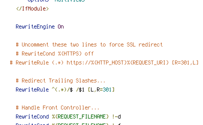 HTTP_HOST, HTTPS, REQUEST_FILENAME, REQUEST_URI