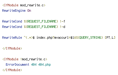 QUERY_STRING, REQUEST_FILENAME