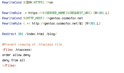 DEFLATE, ENV, HTTP_HOST, HTTPS, REQUEST_URI, SERVER_NAME